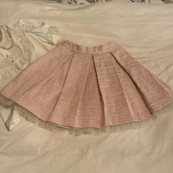 Piccola Speranza Tweed Skirt, Blouse and Purse Set - Picture 2 of 16